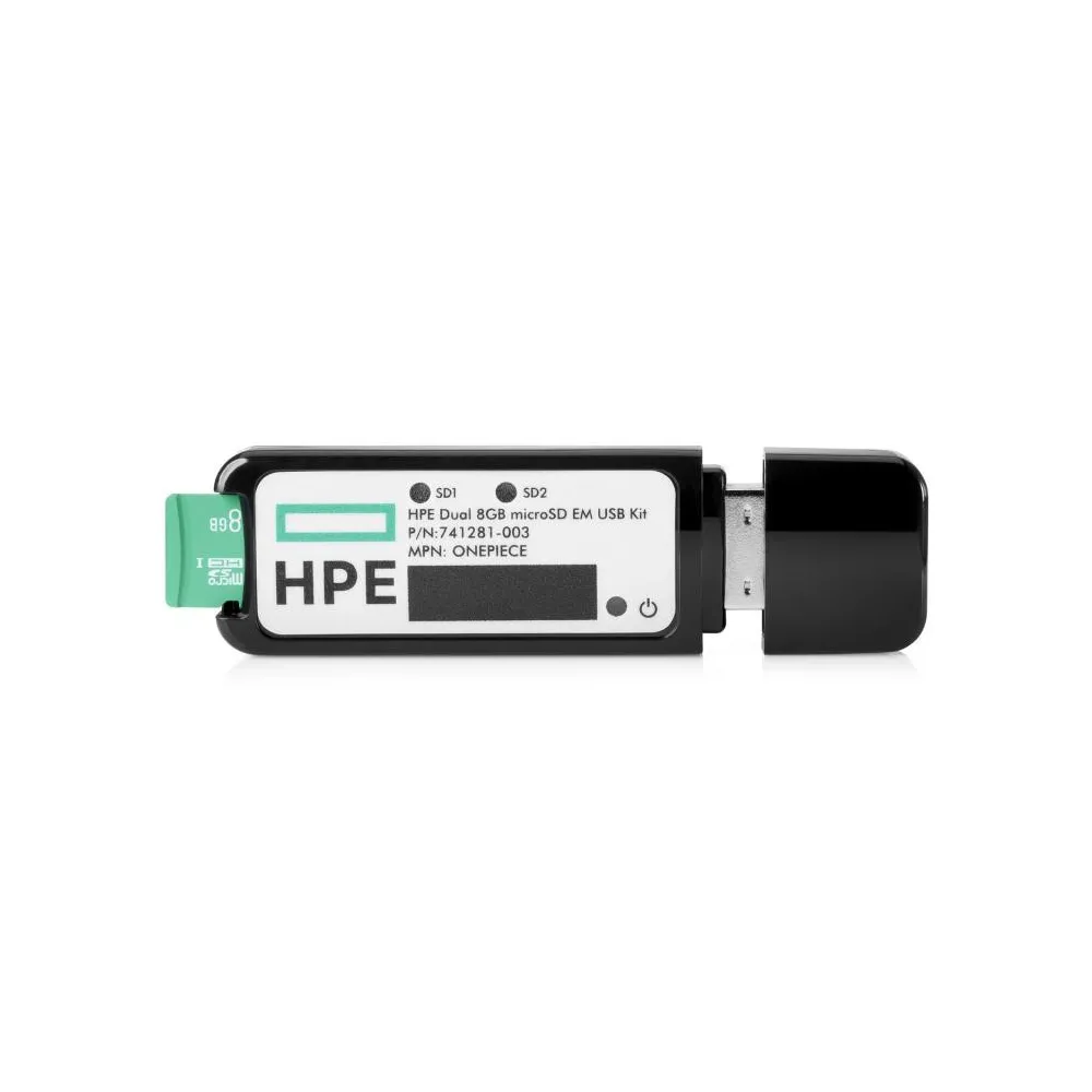 Hpe dual 8gb microsd em usb mod Hpe - 1