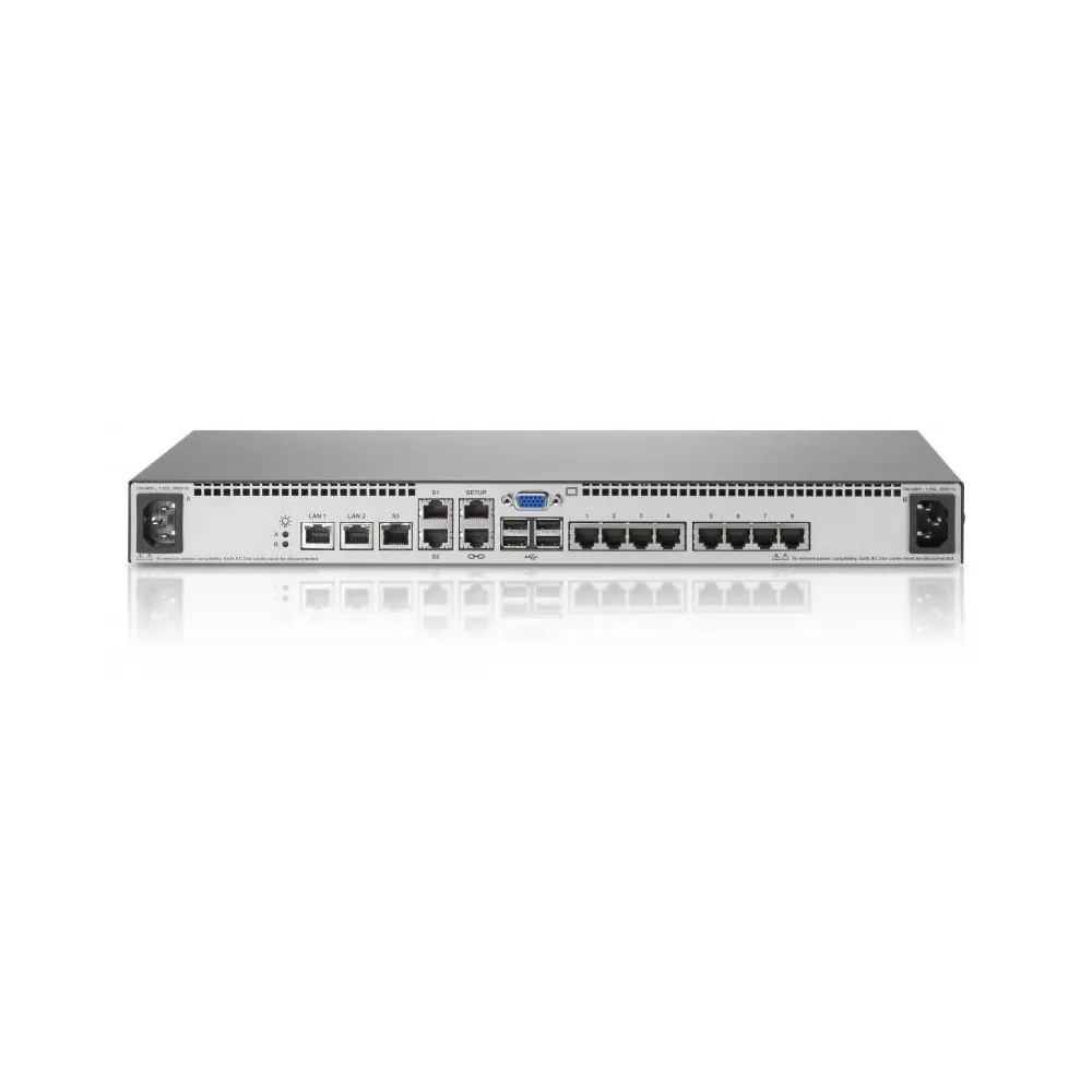 Hpe 1x1ex8 kvm ip cnsl g2 vm cac sw Hpe - 1