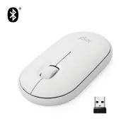 Logitech Pebble M350 Wireless Mouse mouse-uri Ambidextru RF Wireless + Bluetooth Optice 1000 DPI Logitech - 1