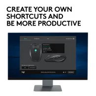 Logitech MX Anywhere 2S Wireless Mobile Mouse mouse-uri Mâna dreaptă RF Wireless + Bluetooth 4000 DPI Logitech - 8