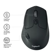 Logitech M720 Triathlon Mouse mouse-uri Mâna dreaptă RF Wireless + Bluetooth Optice 1000 DPI Logitech - 3