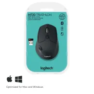 Logitech M720 Triathlon Mouse mouse-uri Mâna dreaptă RF Wireless + Bluetooth Optice 1000 DPI Logitech - 7