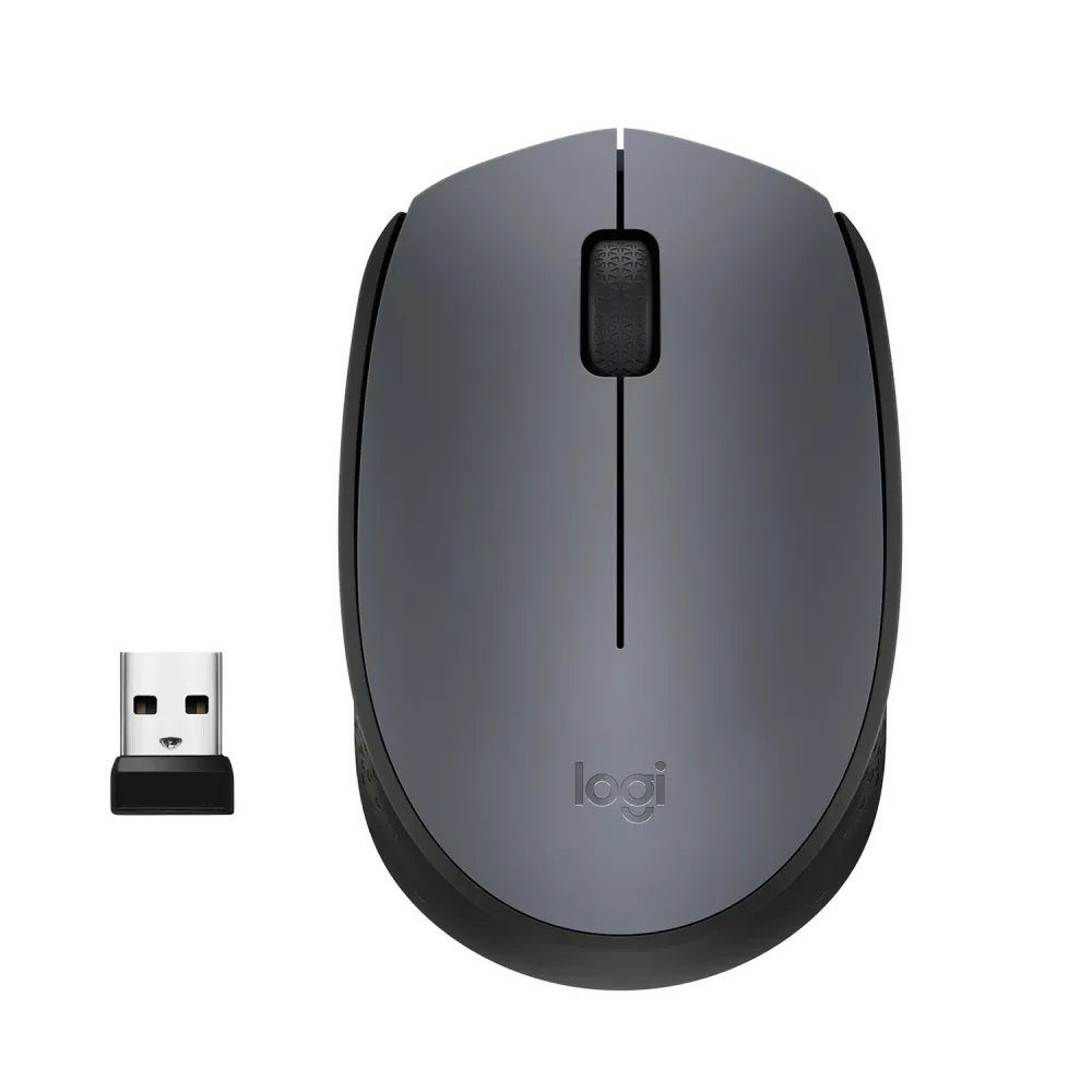 Logitech M170 Wireless Mouse mouse-uri Ambidextru RF fără fir Optice 1000 DPI Logitech - 1