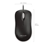 Microsoft 4YH-00007 mouse-uri Ambidextru USB Tip-A Optice 800 DPI Microsoft - 4