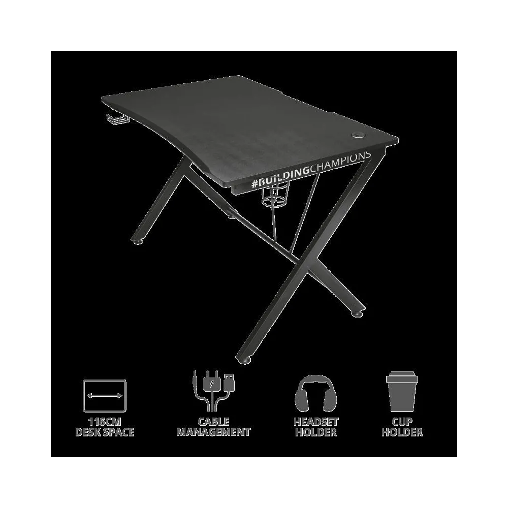 Birou gaming trust gxt 711 dominus gaming desk  specifications general Trust - 1