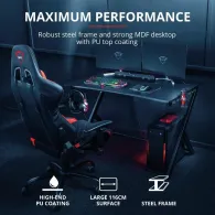 Birou gaming trust gxt 711 dominus gaming desk  specifications general Trust - 1