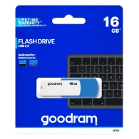 Goodram UCO2 memorii flash USB 16 Giga Bites USB Tip-A 2.0 Albastru, Alb Goodram - 1