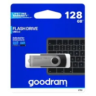 Goodram UTS2 memorii flash USB 128 Giga Bites USB Tip-A 2.0 Negru, Argint Goodram - 5