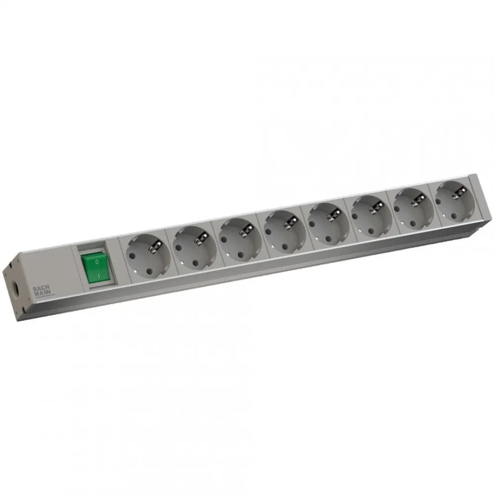 Prelungitor bachmann pdu 19 1he 8x prize schuko 1u impamantare Bachmann - 1