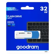 Goodram UCO2 memorii flash USB 32 Giga Bites USB Tip-A 2.0 Albastru, Alb Goodram - 1