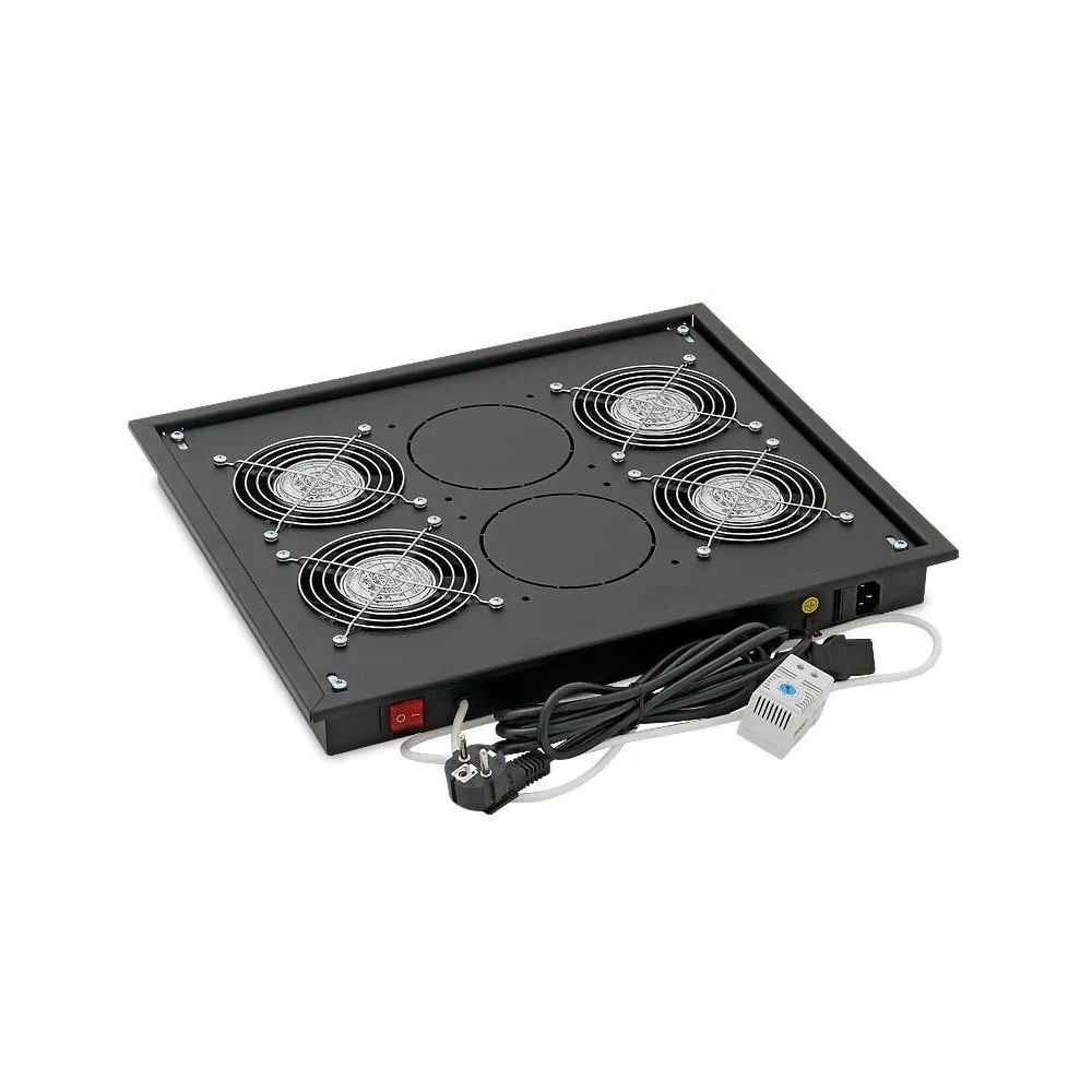 Panou ventilatie triton pentru rack de podea 19 4 ventilatoare Triton - 1