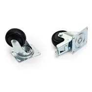 Set 4 roti triton 2 roti cu frana incarcare maxima Triton - 1