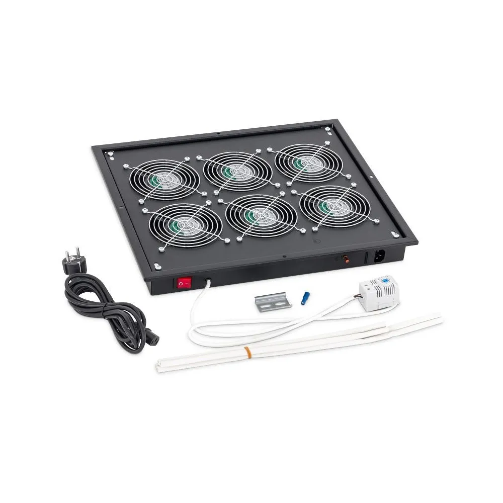 Panou ventilatie triton pentru rack de podea 19 6 ventilatoare Triton - 1