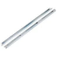 Vertical cable management channel 22u c shape 1pc 19 openings Triton - 1