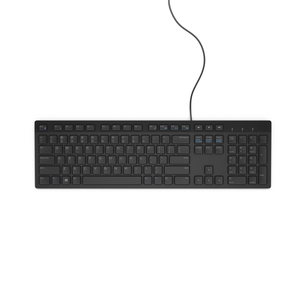 DELL KB216 tastaturi USB QWERTY US Internațional Negru Dell - 1