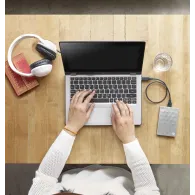 Seagate Backup Plus Ultra Slim hard-disk-uri externe 2000 Giga Bites Platină Seagate - 1