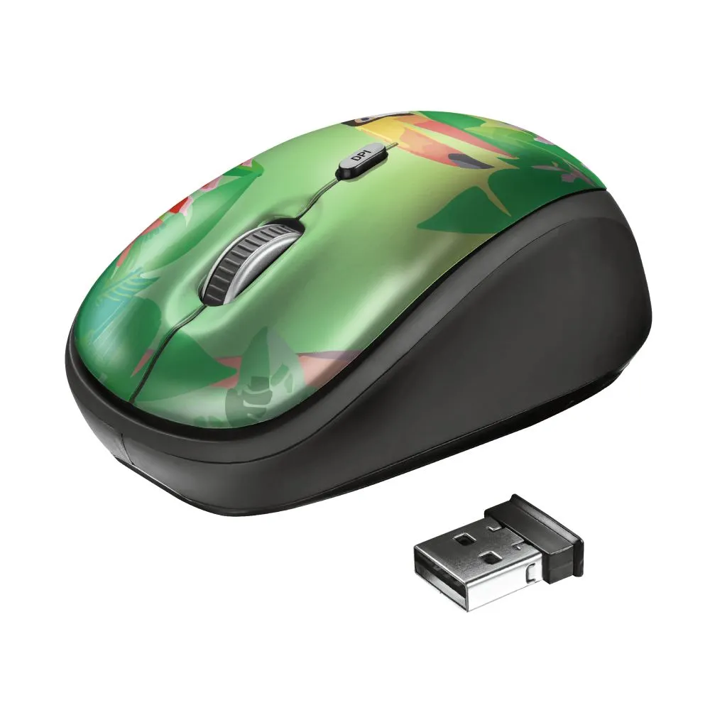Trust Yvi mouse-uri Ambidextru RF fără fir Optice 1600 DPI Trust - 1