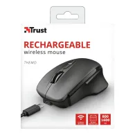 Trust Themo mouse-uri Mâna dreaptă RF fără fir Optice 1600 DPI Trust - 1