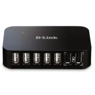 D-Link DUB-H7 USB 2.0 Type-B 480 Mbit/s Negru D-link - 1