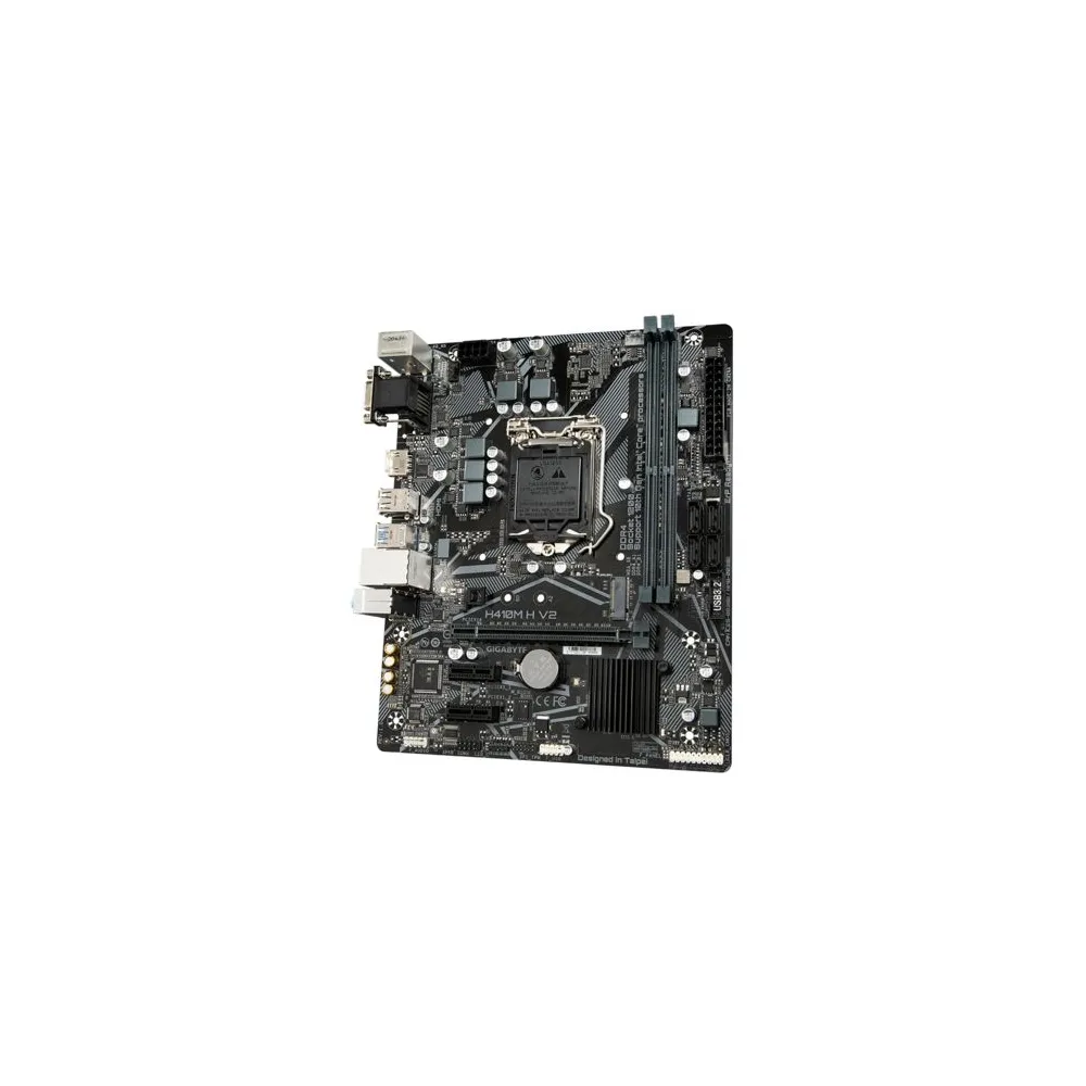 Placa de baza Gigabyte H410M H V2, Intel H470, Socket 1200, mATX Gigabyte - 1
