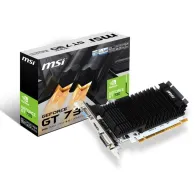 Placa video msi nvidia n730k-2gd3h/lp gt730 pci-e 2048mb ddr3 64bit902 Msi - 1
