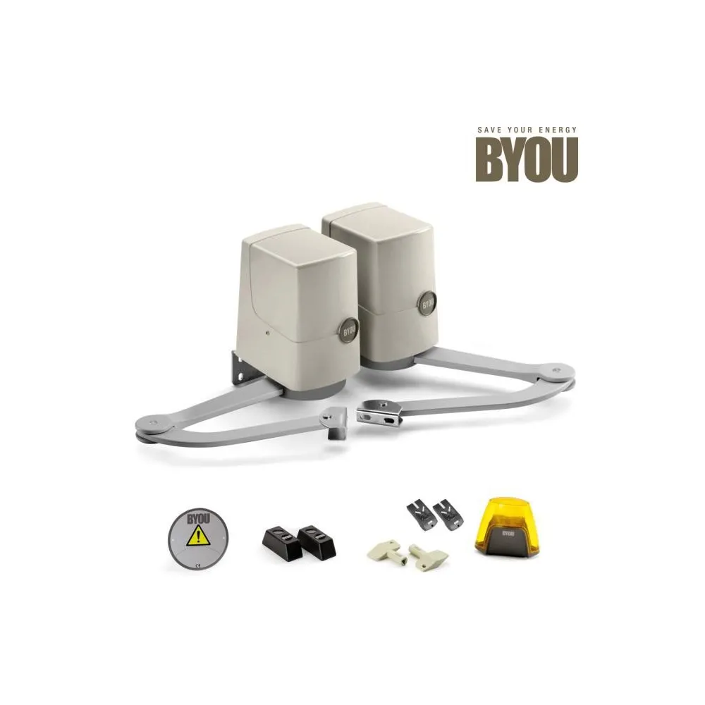 Kit automatizare pentru porti batante pretty byou format din 2 Beninca - 1