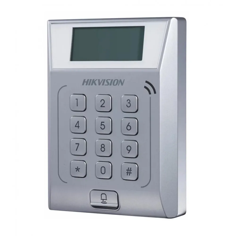 Standalone access control terminal hikvision ds-k1t802m built-inmifarecard reading module storage Hikvision - 1