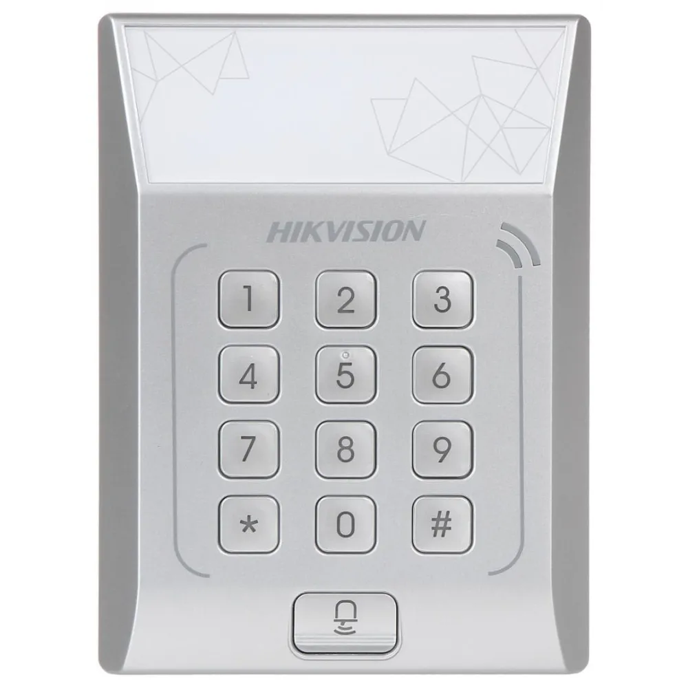 Cititor standalone cu tastatura si cartele de proximitate hikvision ds- Hikvision - 1