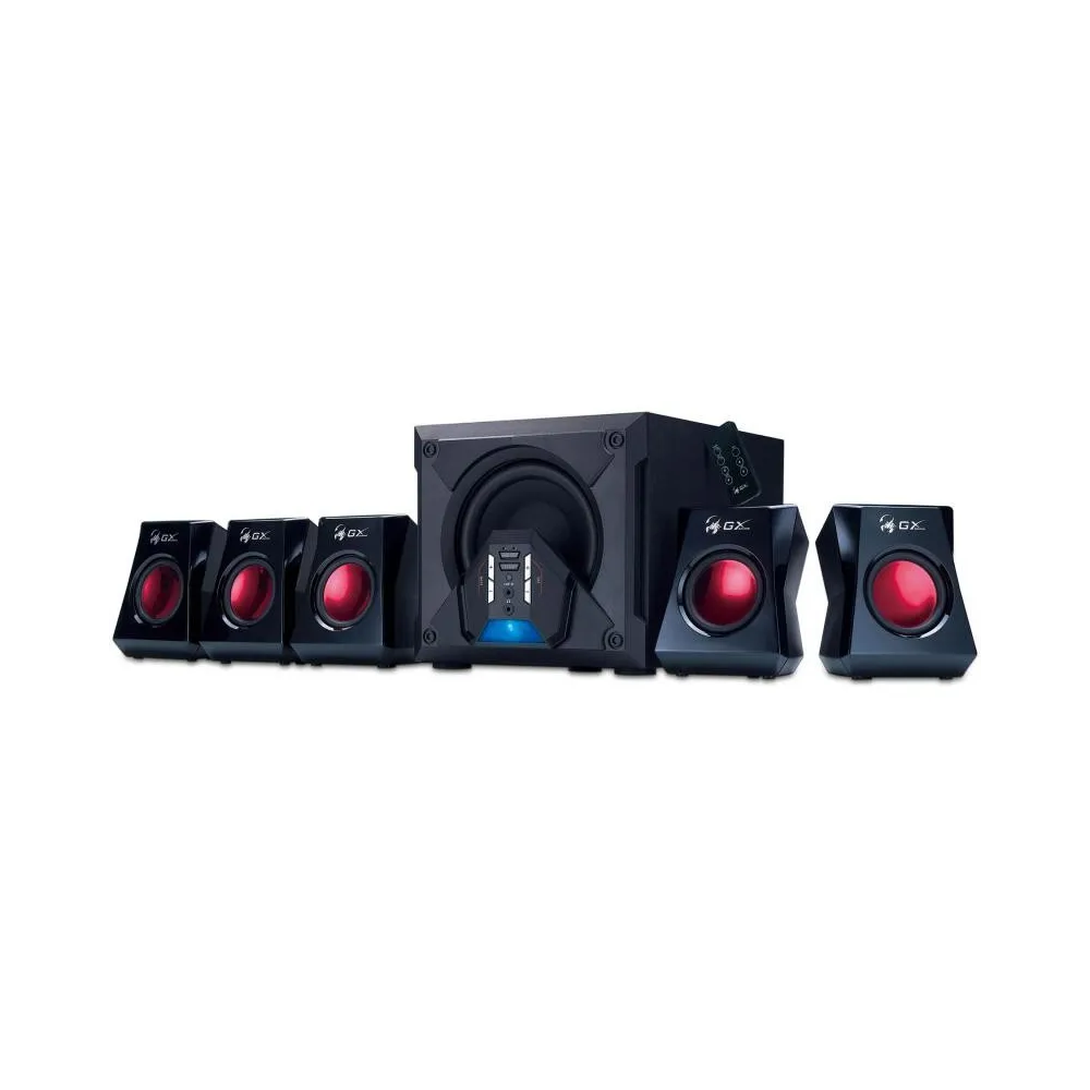 Boxe genius 5.1 sw-g5.1 3500 80w(subwoofer 30w+5 sateliti*10w)  negru gaming Genius - 1