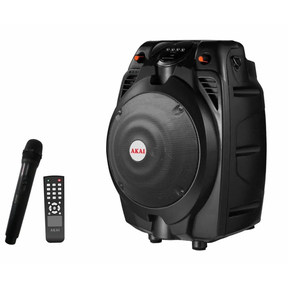 Boxa portabila activa akai ss022a-x6 usb/sd card negru Akai - 1