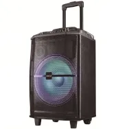 Boxa portabila akai abts-h12l 40w microfon wireless bluetooth radio fm Akai - 1