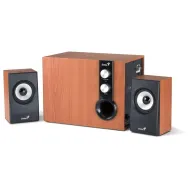 Boxe genius 2.1 rms: 32w (2 x 9w + 1 Genius - 1