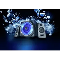 Boxe stereo gxt 688 torro illuminated 2.1 speaker set  specifications Trust - 1
