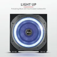 Boxe stereo gxt 688 torro illuminated 2.1 speaker set  specifications Trust - 1