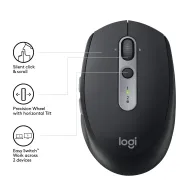 Logitech Wireless Mouse M590 Multi-Device Silent mouse-uri Mâna dreaptă RF Wireless + Bluetooth Optice 1000 DPI Logitech - 4