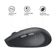 Logitech Wireless Mouse M590 Multi-Device Silent mouse-uri Mâna dreaptă RF Wireless + Bluetooth Optice 1000 DPI Logitech - 5