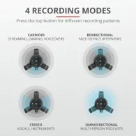 Microfon trust gxt258 fyru 4in1 streaming mic  
specifications general application Trust - 1