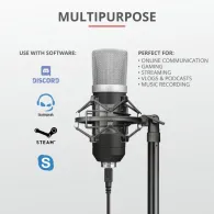 Microfon trust gxt 252 emita streaming mic  
specifications general application Trust - 1