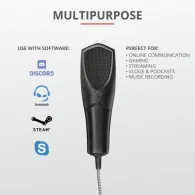 Microfon trust gxt 232 mantis streaming mic  
specifications general application Trust - 1