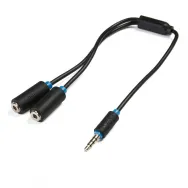 Cablu adaptor audio serioux jack 3.5mm 4 pini tata - Serioux - 1