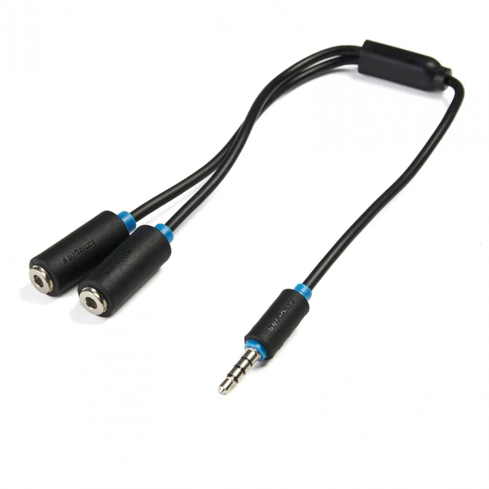 Cablu adaptor audio serioux jack 3.5mm 4 pini tata - Serioux - 1