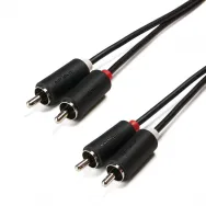 Cablu audio serioux 2 porturi rca tata - 2 porturi Serioux - 1