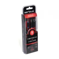 Cablu audio serioux jack stereo 3.5mm tata - 2 porturi Serioux - 1