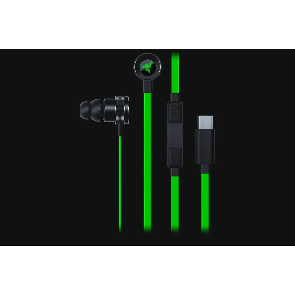 Casti cu microfon razer hammerhead usb-c in-ear 20hz – 20000hz Razer - 1