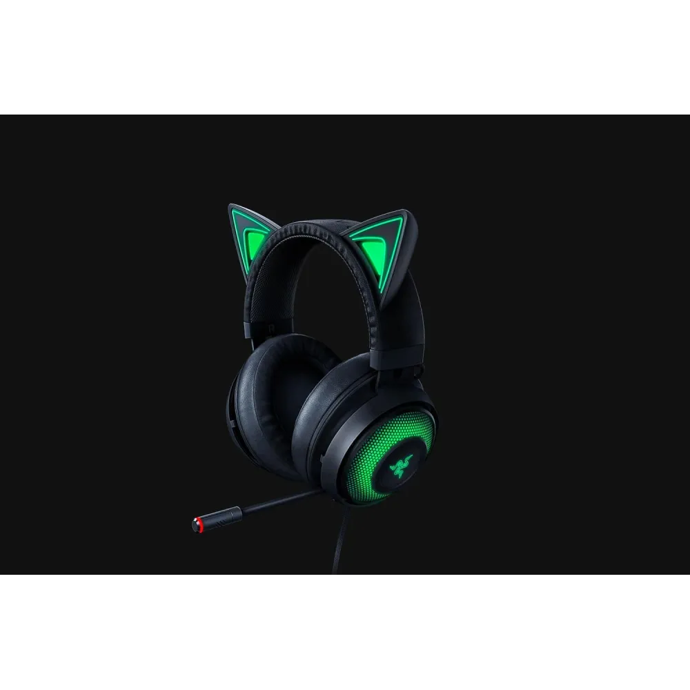 Casti cu microfon razer kraken kitty black usb 7.1 surround Razer - 1