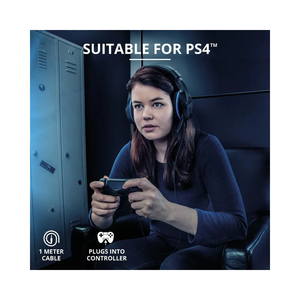 Casti cu microfon trust gxt 404b rana gaming headset ps4 Trust - 1