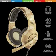 Casti cu microfon trust gxt 310d radius gaming headset - Trust - 1
