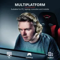 Casti cu microfon trust gxt 310d radius gaming headset - Trust - 1