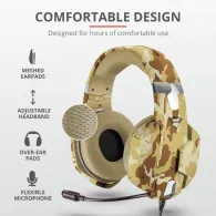 Casti cu microfon trust gxt 322d carus gaming headset - Trust - 1