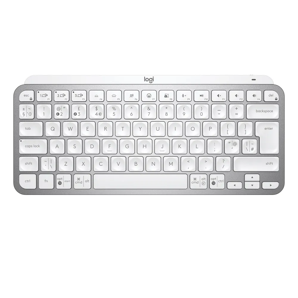 Logitech MX Keys Mini Minimalist Wireless Illuminated Keyboard tastaturi RF Wireless + Bluetooth QWERTY Englez Gri Logitech - 1